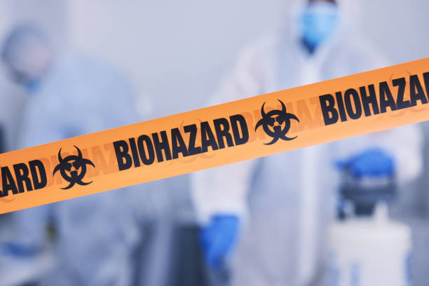 Professional Drug Lab Cleanup technician working in Lawrenceville, GA